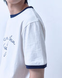 Grace Crop Ringer Tee