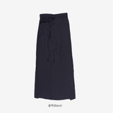 Muse Strap Slit Wrap Skirt