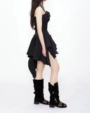 Log Open-toe Two-way Belt Summer Flap Boots