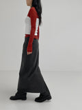 Button Ribbed Tube Top