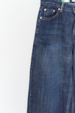 (W) Indigo Low-rise Denim