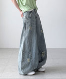 Raito Curved Balloon Denim