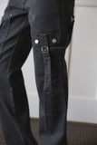 Pique Span Cargo Slim Pants