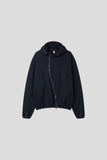 Light Curved Hooded Jacket