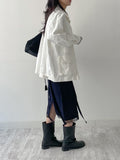 Garment Work Over Fit Half Jacket