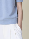 Premium Monique V & Round Short Sleeve Knit