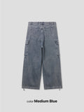 Russell Trackline Washed Cargo Denim