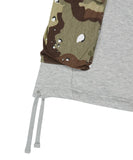 BERMUDA CAMO CARGO SWEATSHORT