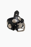 Big round studded belt