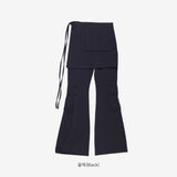 Loose Pocket Layered Pants