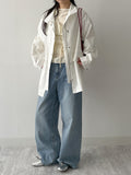 403 Catbrush Wide Denim Pants