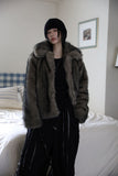 Berlin over fur jacket