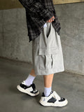 Two-Tuck Bermuda Cargo Sweatpants