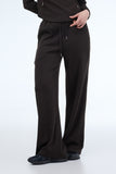 PRTN)Ribbed banding pants