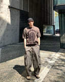 Nylon Multi Pocket Banding Pants