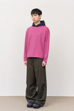 Jem Mix Striped Hooded Top