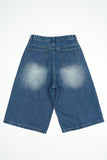 Orvid denim bermuda pants