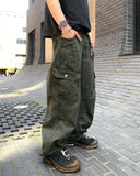 Drock Biker Dyeing Cargo Pants
