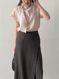 Scone Unbalanced Wrap Wide Slacks