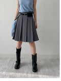 Nasty Midi Pleated Skirt