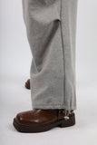 vegan middle buckle boots