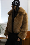 American fur jacket