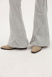 Bootcut brushed sweatpants
