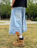 Uni Old Jean Bermuda Pants