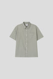 Lee Checekd Half Shirt