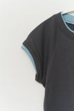 (W) Cap Modal Layered Top