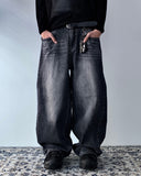 [Plan] Side Tuck Balloon Denim (Graywashing)