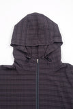 Aranza mesh hood zip-up