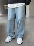 Comet Milk Wide Denim Jeans