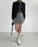 Have Wool Mini Skirt