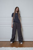 pintuck cotton top