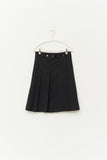 (W) Age Snap Pleats Skirt