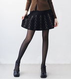 Ethel pattern knit skirt