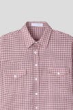 Pine Cropped Check Shirt