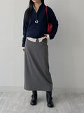 [Unisex] Solid Cotton Overfit Shirt