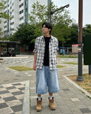 Uni Old Jean Bermuda Pants
