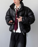 Satin Glow Crop Padding