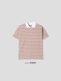 Cloud Cropped Striped Top