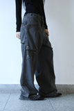 Painting Washed Cargo Denim