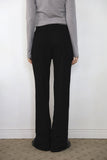 Rivet bean studded pants
