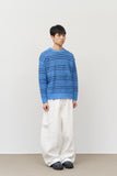 Scope Striped Round Knit