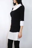 Timmy pleated collar one piece