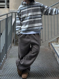 Multi Stripe String Hood