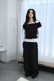 More off-shoulder blouse