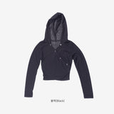 Majeur Wrap Hood T-Shirt