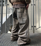 Vintage Reverse Washed Carpenter Denim